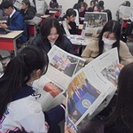 ＮＩＥワークに挑戦 兵教大生