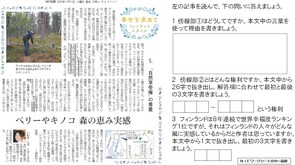 フィンランドの森(国語)