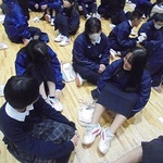 「トライやる」の体験を発表しよう 神戸・高倉中