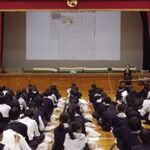 災害から命を守るには　神戸・本多聞中で出前授業