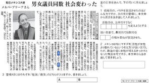 2025.12.25メキシコ男女議員同数(社会)