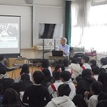 阪神・淡路31年「備えにゴールはない」 神戸・白川小で出前授業